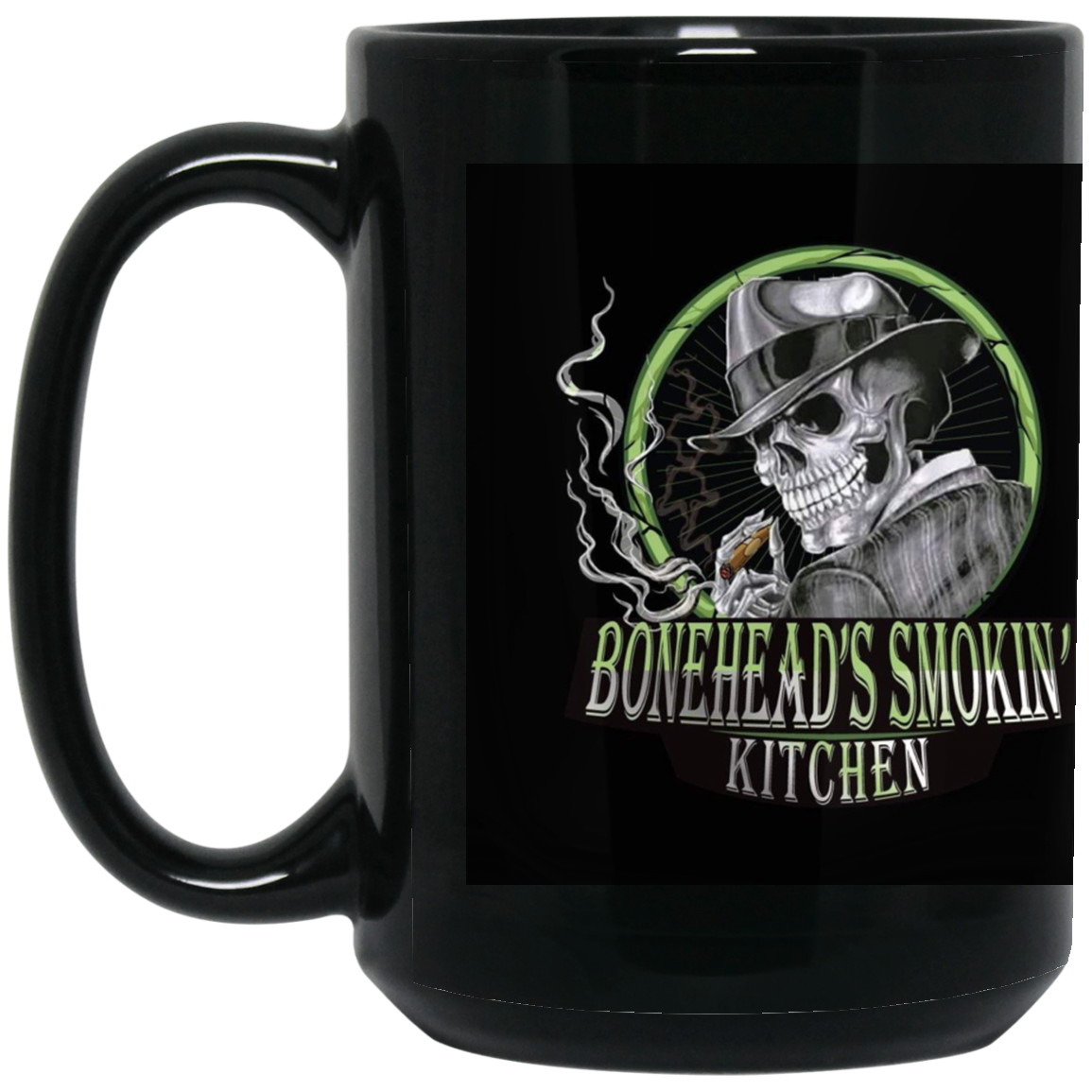 15 oz. Black Mug