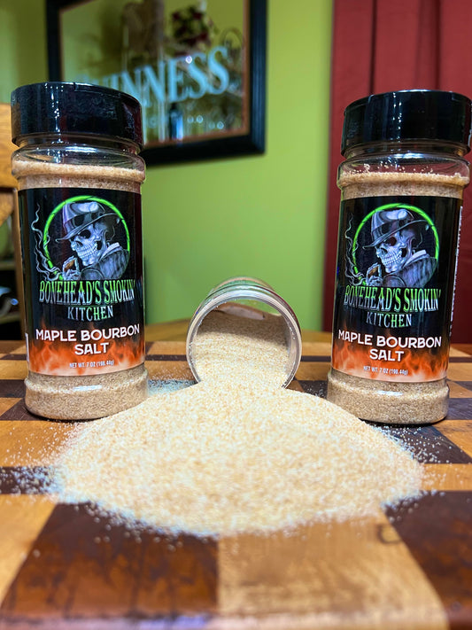 Bonehead’s Maple Bourbon Smoked Salt